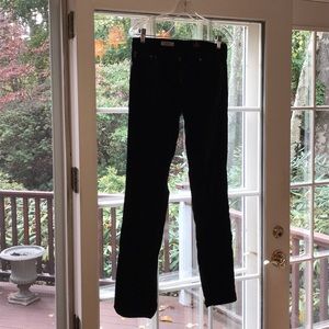 AG black cord pant